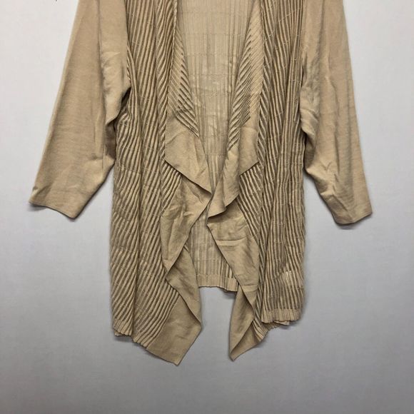 JM Collection Women 3/4 Sleeves Open Front Cardigan Knit Sweater Size 1X M111 -8 - Picture 10 of 13
